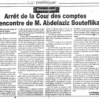 Bouteflika, le président voleur qui se venge du peuple